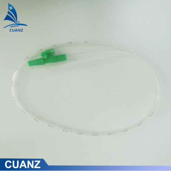 Disposable Medical Sterile Suction Connecting Tube Catheter with Control Valve